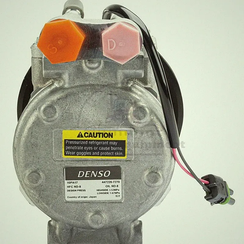 Denso Air Conditioning Compressor 24V R134a ND-oil 8 220cc 145mm Pulley 1 Groove